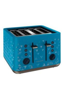 Morphy Richards Prism 4-Slice Toaster - Blue